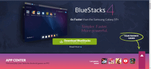 install BlueStacks on PC