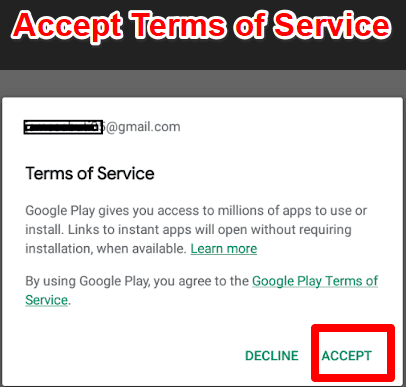 Accept Terms of Service - Download Photomath for PC