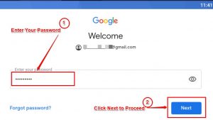 Google Account Password