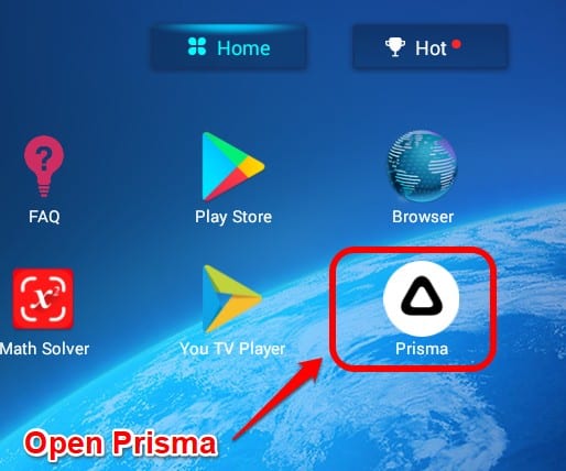 Open Prisma = Download Prisma for PC